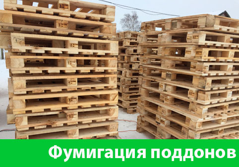 Фумигация поддонов в городе Солнечногорск